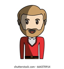 Adult face cartoon