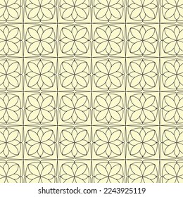 Adult Geometric KDP Coloring Pattern