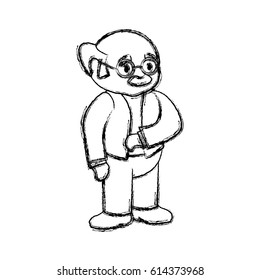 adult male glasses elder