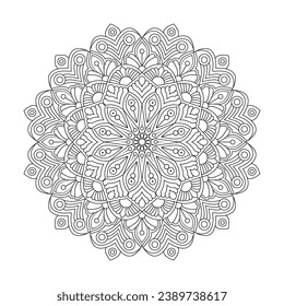  Adult oceanic mandala coloring book page for kdp book interior. Peaceful Petals, Ability to Relax, Brain Experiences, Harmonious Haven, Peaceful Portraits, Blossoming Beauty mandala design.