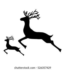 3 795 jumping jumping reindeer images royalty free stock photos on baby deer stencil