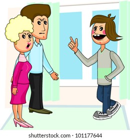 Adult son