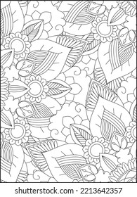 Adults Coloring Page. Mandala Coloring Page. Coloring Page. Mandala.