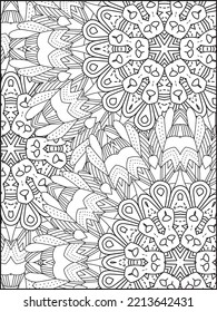 Adults Coloring Page. Mandala Coloring Page. Coloring Page. Mandala.