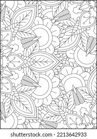 Adults Coloring Page. Mandala Coloring Page. Coloring Page. Mandala.