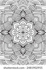 Adults Mandala Coloring Books Pages