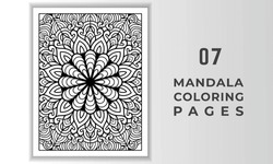 Adults Mandala Coloring Page For KDP
Mandala, Coloring Page