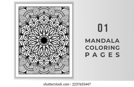 Adults Mandala Coloring Page for KDP
Mandala, Coloring Page