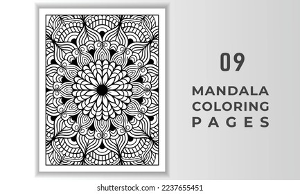 Adults Mandala Coloring Page for KDP
Mandala, Coloring Page