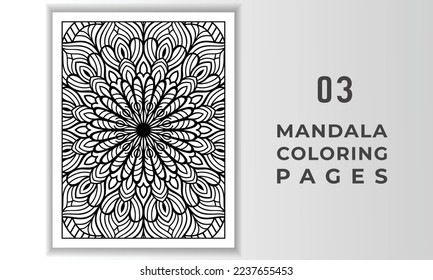 Adults Mandala Coloring Page for KDP
Mandala, Coloring Page