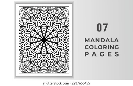 Adults Mandala Coloring Page for KDP
Mandala, Coloring Page