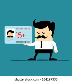 Adults only content ID card requirement