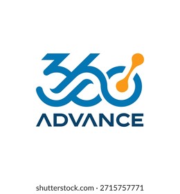 Advance 360 sign. isometric Angle 360 view icon isolated on black background. Virtual reality. Connect symbol. Vector illustration.