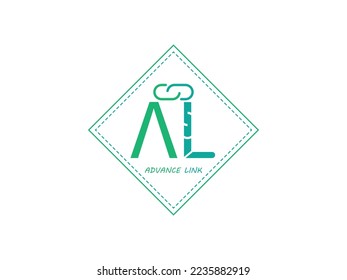 Advance Link professionelles Logo Design .  Ihr Firmenlogo im Voraus verlinken.  vorgezogener Link Vektorgrafik Logo Design . 