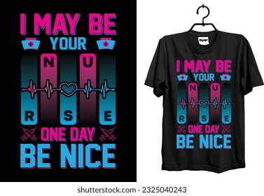 Advance Nurse t-shirt design Free vector template nurse quotes use any women and man.