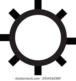 Diseño de icono de configuración avanzada eps 10