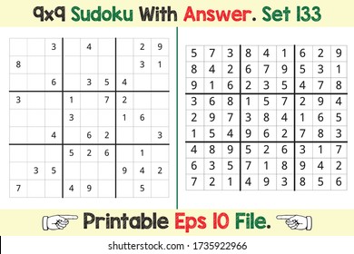 Advance Sudoku Puzzle Games Easy to Hard with Answer