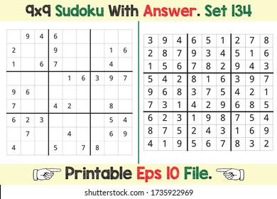 Advance Sudoku Puzzle Games Easy to Hard with Answer