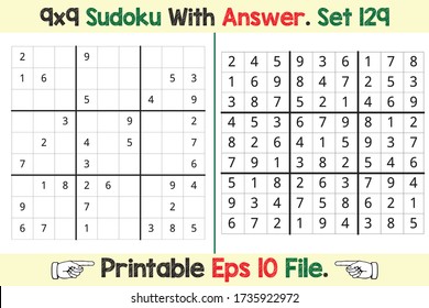 Advance Sudoku Puzzle Games Easy to Hard with Answer