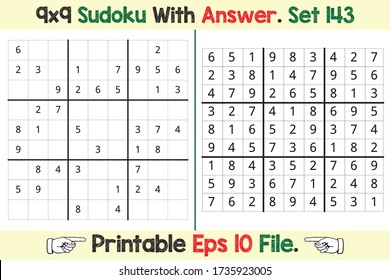 Advance Sudoku Puzzle Games Easy to Hard with Answer