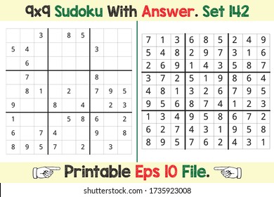 Advance Sudoku Puzzle Games Easy to Hard with Answer