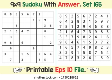 Advance Sudoku Puzzle Games Easy to Hard with Answer