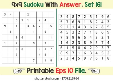 Advance Sudoku Puzzle Games Easy to Hard with Answer