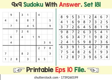 Sudoku Answers Images, Stock Photos & Vectors | Shutterstock