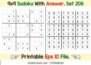 Advance Sudoku Puzzle Games Easy to Hard with Answer