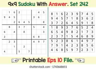 Advance Sudoku Puzzle Games Easy to Hard with Answer