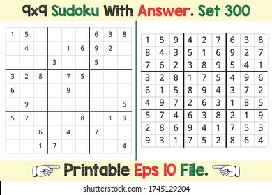 Advance Sudoku Puzzle Games Easy to Hard with Answer