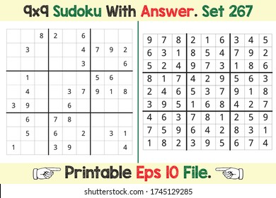 Advance Sudoku Puzzle Games Easy to Hard with Answer