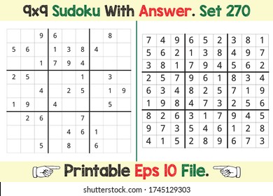 Advance Sudoku Puzzle Games Easy to Hard with Answer