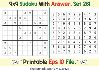 Advance Sudoku Puzzle Games Easy to Hard with Answer