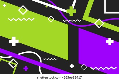 Advanced Background Geometric Cyberpunk Abstract