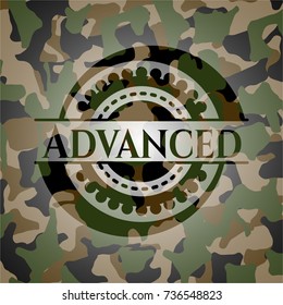 Advanced camouflaged emblem