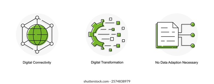 Advanced Connectivity Solutions. Digital Transformation, Digital Connectivity, No Data Adaption Necessary
