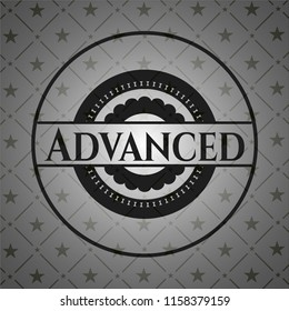 Advanced dark emblem. Retro
