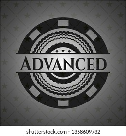 Advanced dark icon or emblem