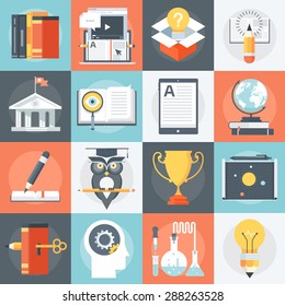 Advanced Education Icons