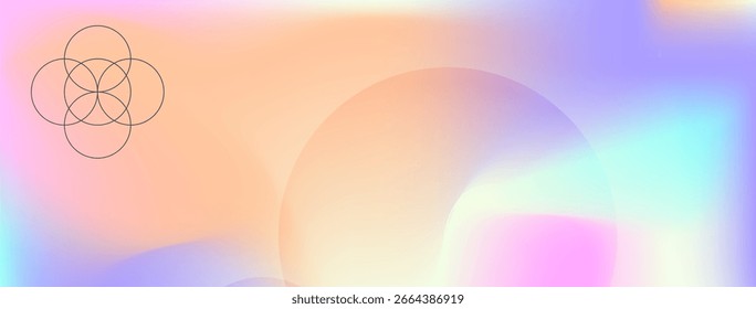 Advanced gradient abstract background with complex color blending for sophisticated visual communications