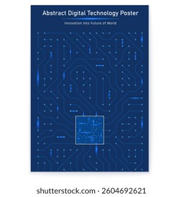 Advanced High-Tech Digital Circuit Patterns along with Electronic Design