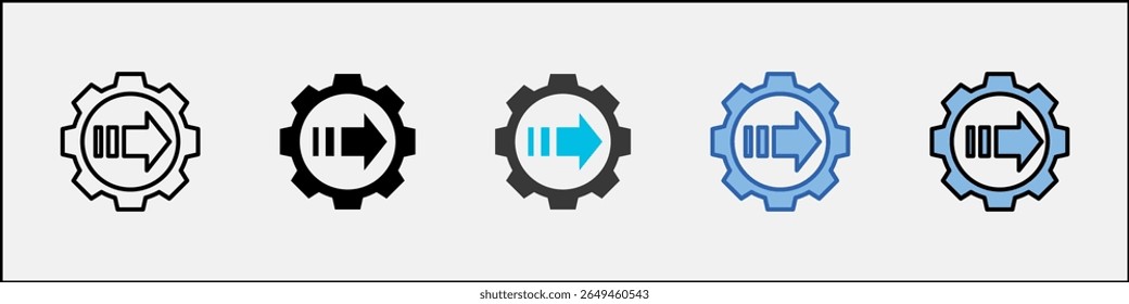 Advanced Icon Pack Multistyle Illustration
