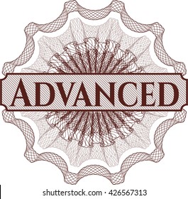 Advanced inside a money style rosette