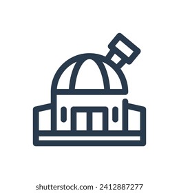 Advanced Observatory Technology Vector Icon Illustration