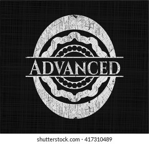 Advanced on chalkboard