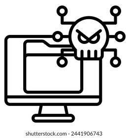 Advanced Persistent Threat icon vector illustration