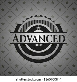 Advanced retro style black emblem