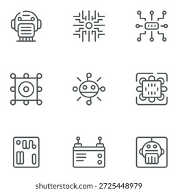 Automatización robótica avanzada y concepto de inteligencia artificial