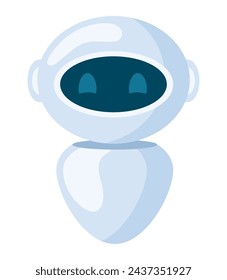 advanced robotics futuristic illustration vector